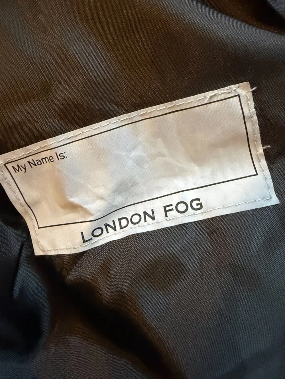 London Fog Girls Purple Black Puffer Jacket Hooded Winter Coat 4T NWT - Picture 9 of 11